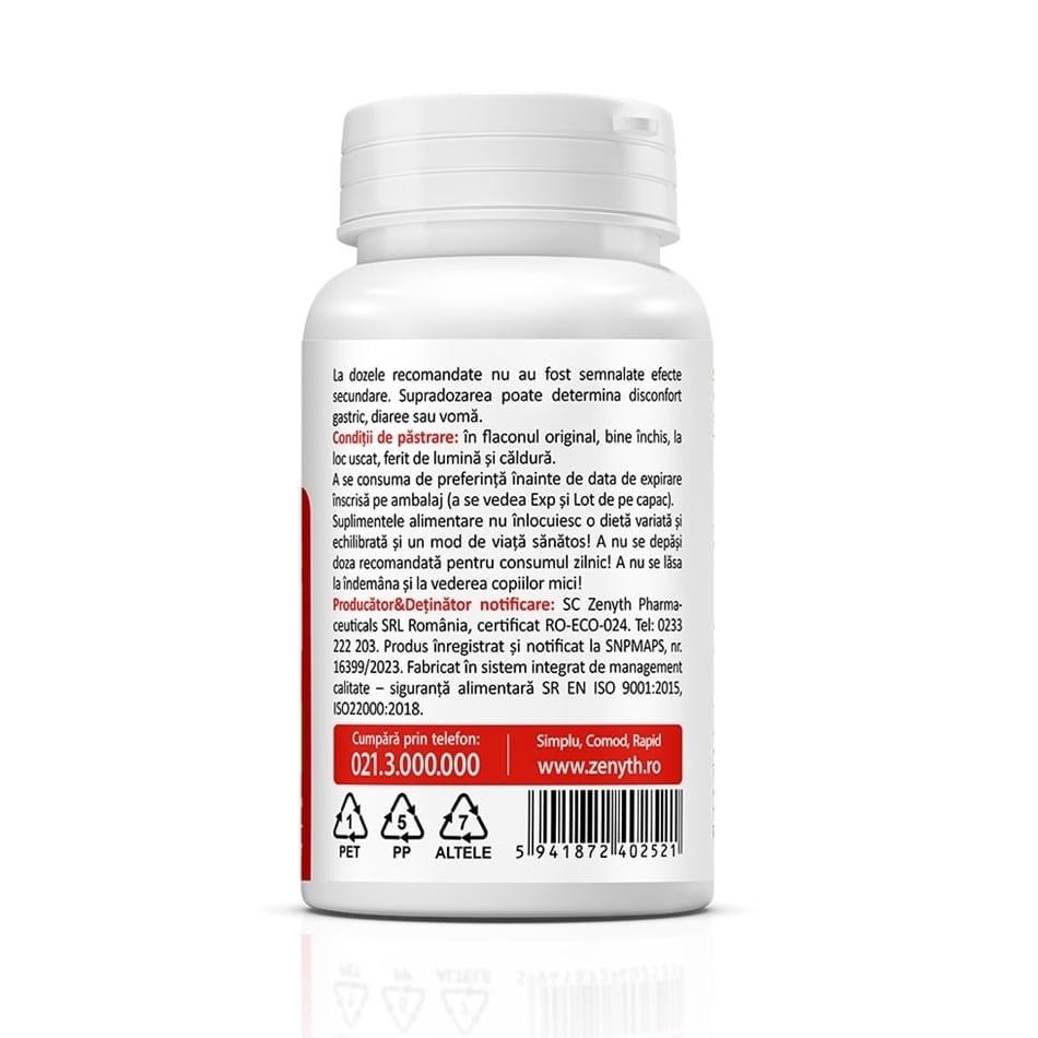 Ashwaghanda KSM-66 Forte, 500 mg, 60 capsule, Zenyth