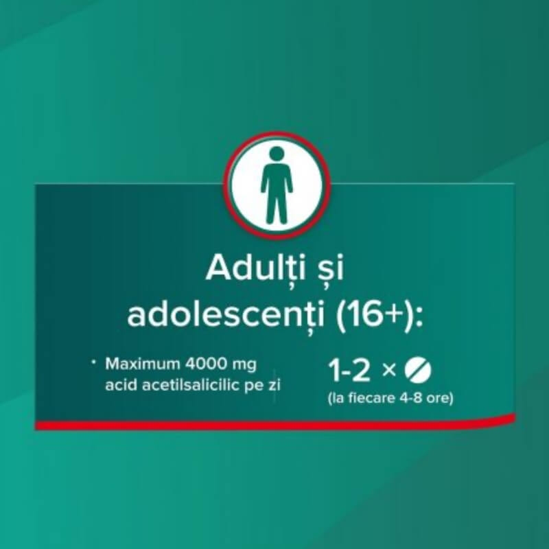 Aspirin Plus C, 400 mg/240 mg, 20 comprimate efervescente, Bayer Aspirin Plus C, 400 mg/240 mg, 20 comprimate efervescente, Bayer