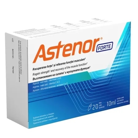 Astenor Forte, 20 fiole, Sodimed Astenor Forte, 20 fiole, Sodimed