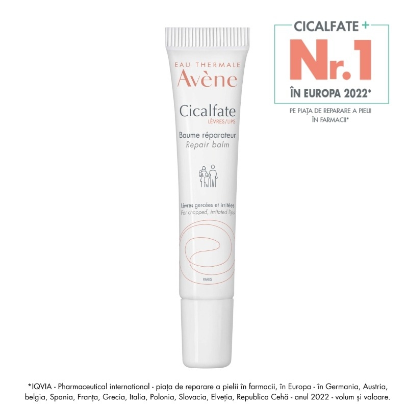 Cicalfate Balsam de buze, 10ml, Avene Cicalfate Balsam de buze, 10ml, Avene