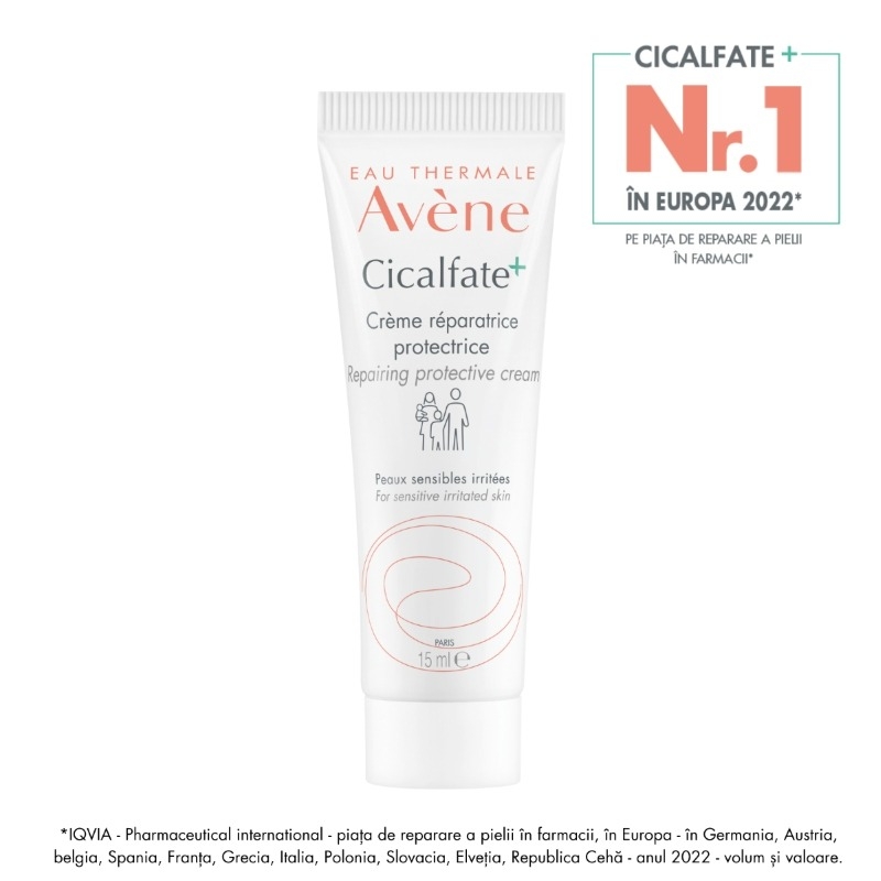 Cicalfate+ Crema reparatoare, 15ml, Avene Cicalfate+ Crema reparatoare, 15ml, Avene