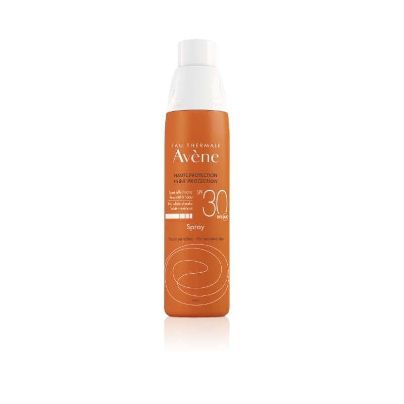 Spray fotoprotectie fara urme albe SPF 30, 200ml, Avene Spray fotoprotectie fara urme albe SPF 30, 200ml, Avene