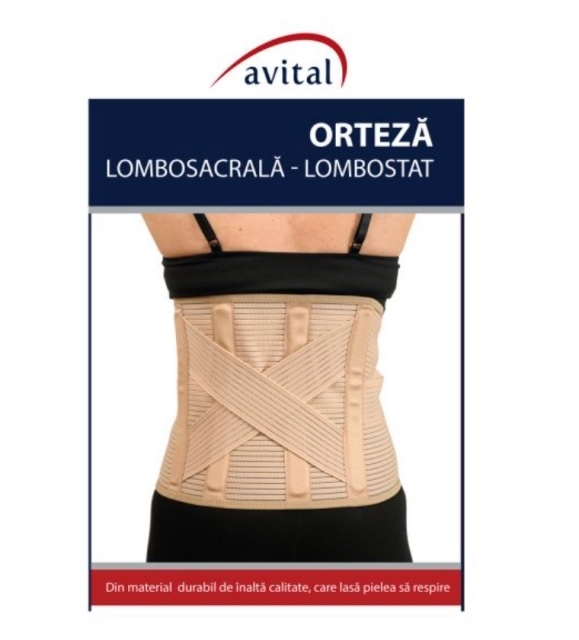 Orteza lombosacrala S610, marime 4, Avital
