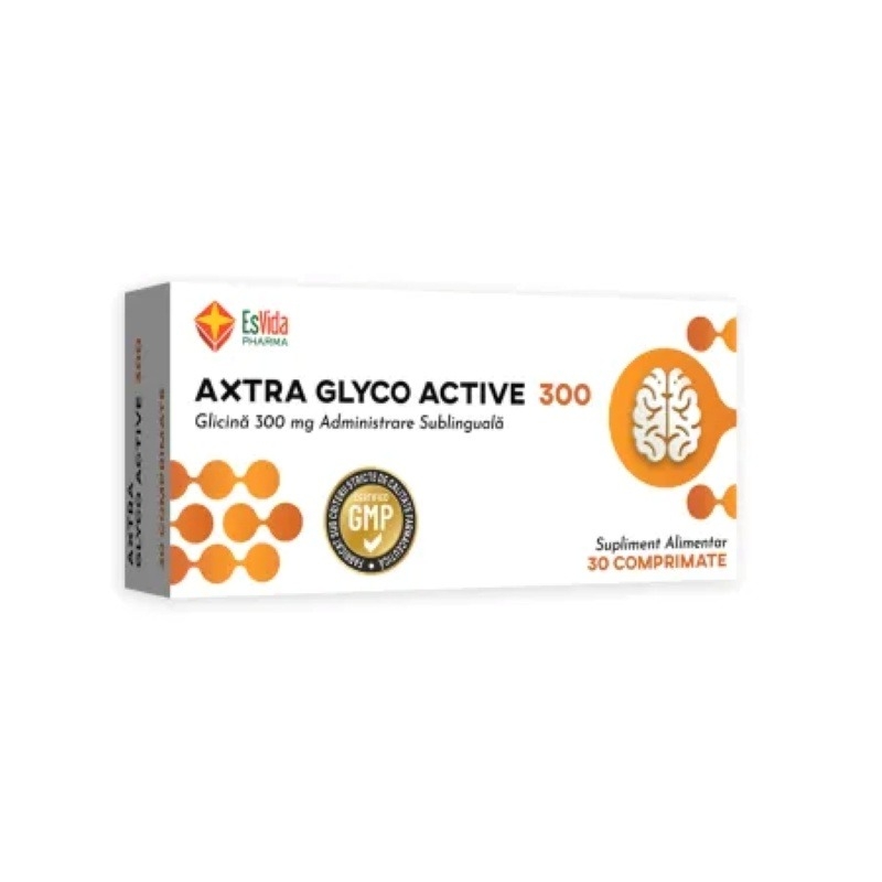 Axtra Glyco Active 300, 30 comprimate masticabile, Esvida Pharma Axtra Glyco Active 300, 30 comprimate masticabile, Esvida Pharma