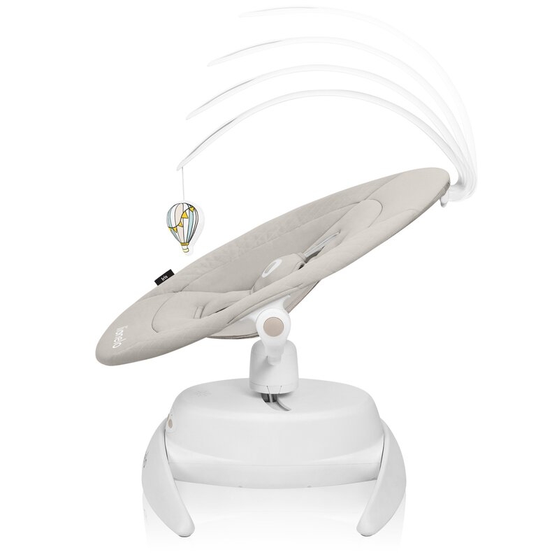 Balansoar, Lionelo, Iris, 2 in 1, Rotire 360 grade, Electric, Cu 3 moduri de leganare, Cu 5 trepte de viteza, Cu 3 pozitii de inclinare, 12 melodii, Silentios, Pana la 9 kg, Bej Balansoar, Lionelo, Iris, 2 in 1, Rotire 360 grade, Electric, Cu 3 moduri de leganare, Cu 5 trepte de viteza, Cu 3 pozitii de inclinare, 12 melodii, Silentios, Pana la 9 kg, Bej