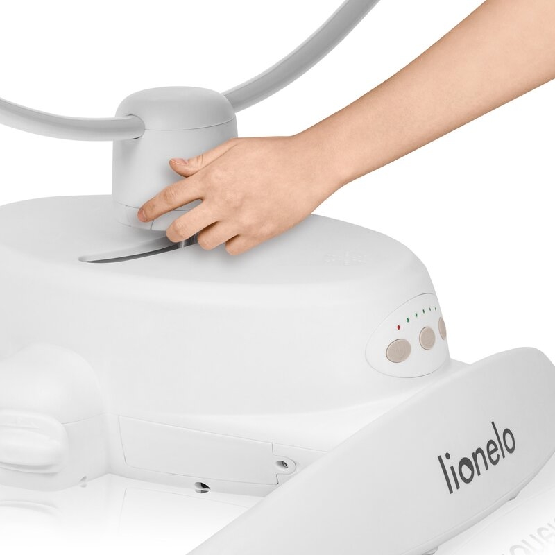 Balansoar, Lionelo, Iris, 2 in 1, Rotire 360 grade, Electric, Cu 3 moduri de leganare, Cu 5 trepte de viteza, Cu 3 pozitii de inclinare, 12 melodii, Silentios, Pana la 9 kg, Bej Balansoar, Lionelo, Iris, 2 in 1, Rotire 360 grade, Electric, Cu 3 moduri de leganare, Cu 5 trepte de viteza, Cu 3 pozitii de inclinare, 12 melodii, Silentios, Pana la 9 kg, Bej