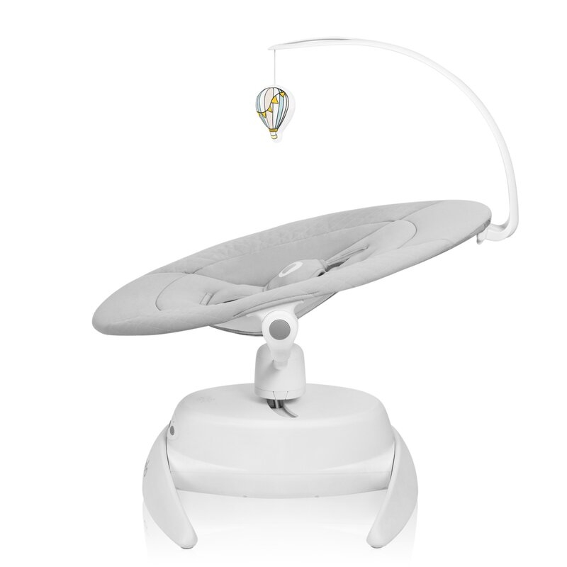 Balansoar, Lionelo, Iris, 2 in 1, Rotire 360 grade, Electric, Cu 3 moduri de leganare, Cu 5 trepte de viteza, Cu 3 pozitii de inclinare, Pana la 9 kg, Gri Balansoar, Lionelo, Iris, 2 in 1, Rotire 360 grade, Electric, Cu 3 moduri de leganare, Cu 5 trepte de viteza, Cu 3 pozitii de inclinare, Pana la 9 kg, Gri