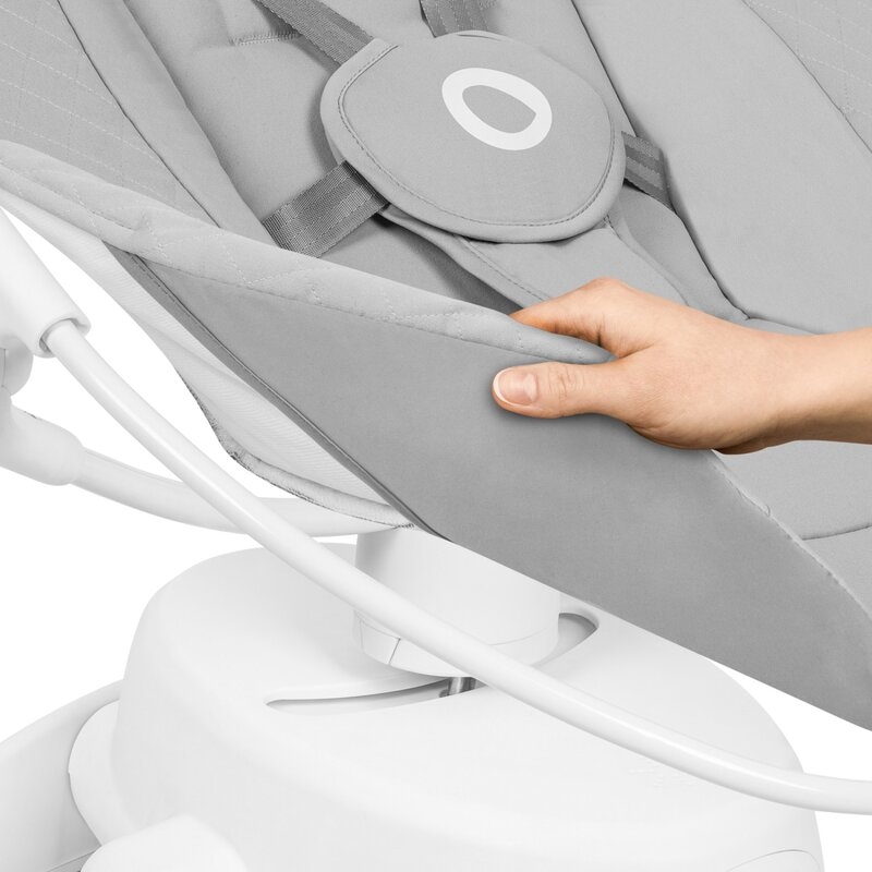 Balansoar, Lionelo, Iris, 2 in 1, Rotire 360 grade, Electric, Cu 3 moduri de leganare, Cu 5 trepte de viteza, Cu 3 pozitii de inclinare, Pana la 9 kg, Gri Balansoar, Lionelo, Iris, 2 in 1, Rotire 360 grade, Electric, Cu 3 moduri de leganare, Cu 5 trepte de viteza, Cu 3 pozitii de inclinare, Pana la 9 kg, Gri