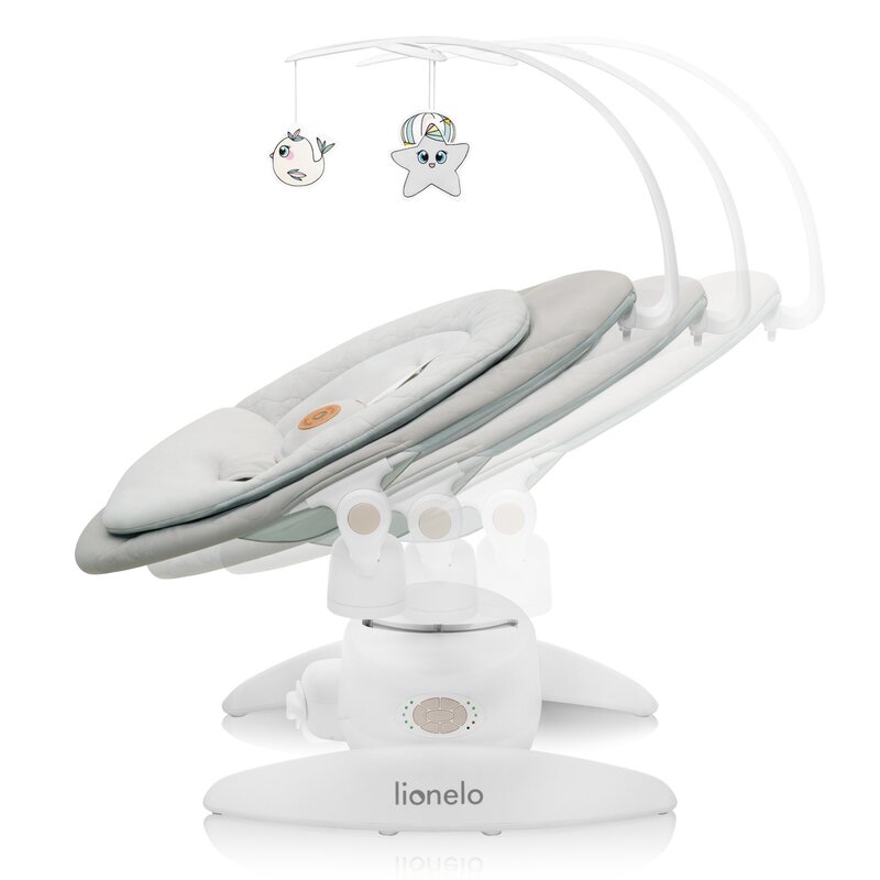 Balansoar, Lionelo, Mell, 2 in 1, Rotire 360 grade, Electric, Cu 3 moduri de leganare, Cu 5 trepte de viteza, Cu 3 pozitii de inclinare, Cu timer, 12 melodii si 2 sunete ale naturii, Pana la 9 kg, Bej Balansoar, Lionelo, Mell, 2 in 1, Rotire 360 grade, Electric, Cu 3 moduri de leganare, Cu 5 trepte de viteza, Cu 3 pozitii de inclinare, Cu timer, 12 melodii si 2 sunete ale naturii, Pana la 9 kg, Bej