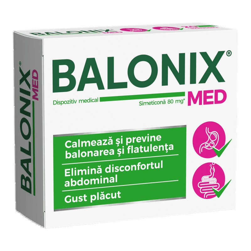 Balonix Med, 20 comprimate, Fiterman Pharma Balonix Med, 20 comprimate, Fiterman Pharma