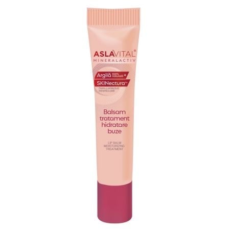 Balsam de buze hidratant Mineralactiv, 15 ml, Aslavital Balsam de buze hidratant Mineralactiv, 15 ml, Aslavital