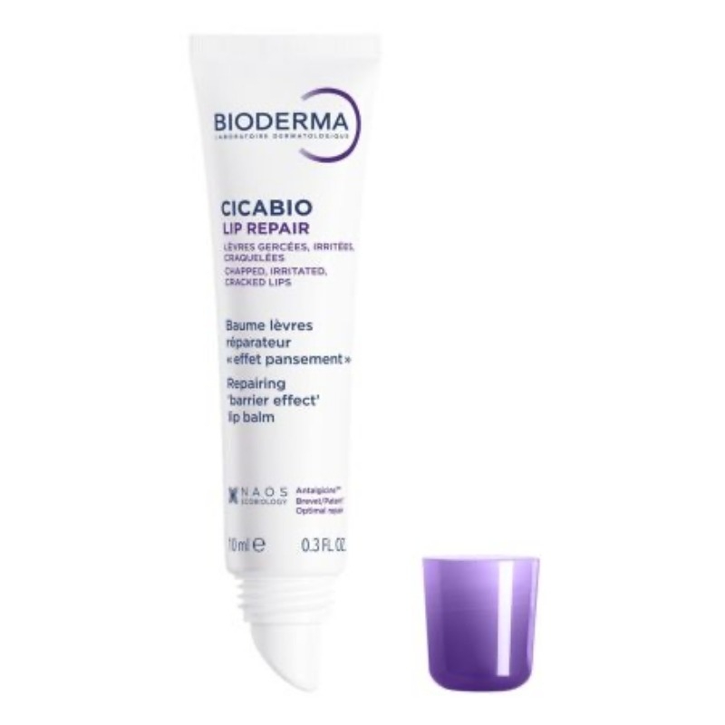 Balsam de buze reparator Cicabio, 10 ml, Bioderma Balsam de buze reparator Cicabio, 10 ml, Bioderma