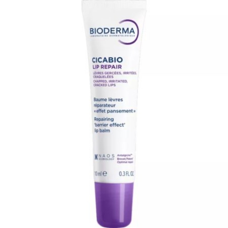 Balsam de buze reparator Cicabio, 10 ml, Bioderma Balsam de buze reparator Cicabio, 10 ml, Bioderma