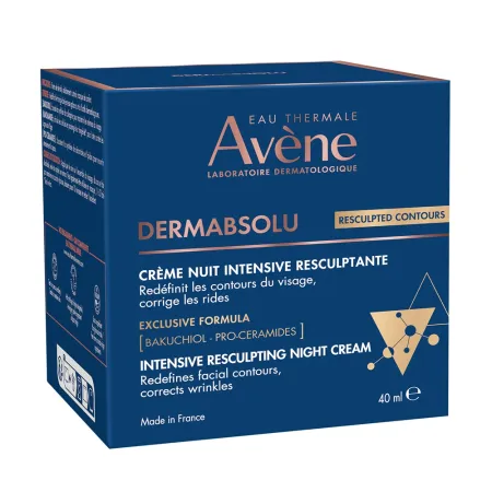 Crema de noapte intensiva pentru conturul fetei DermAbsolu, 40 ml, Avene Crema de noapte intensiva pentru conturul fetei DermAbsolu, 40 ml, Avene
