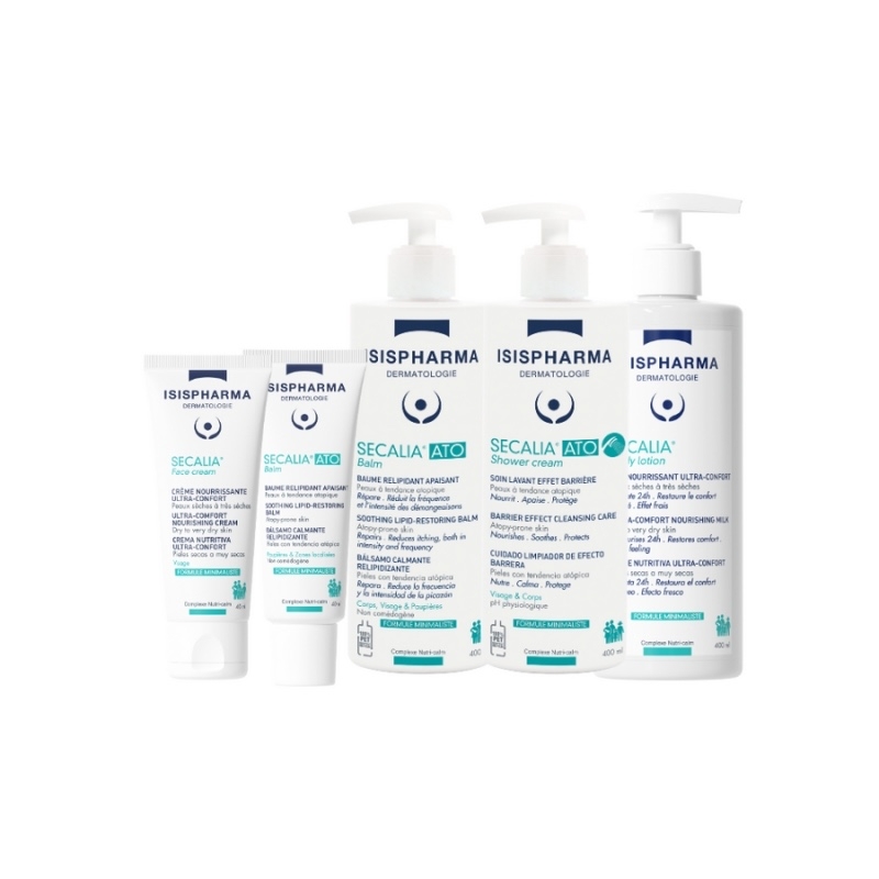 Balsam calmant relipidant pentru piele atopica Secalia ATO, 40 ml, Isispharma