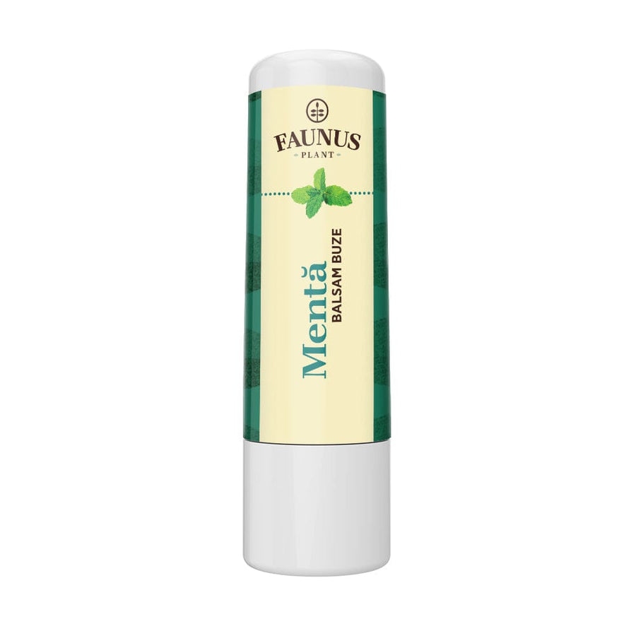 Balsam pentru buze Menta, 5 ml, Faunus Plant Balsam pentru buze Menta, 5 ml, Faunus Plant