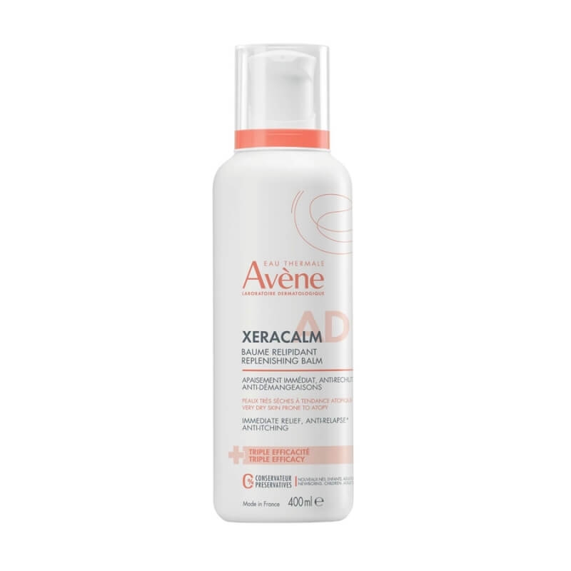 Balsam relipidant pentru pielea uscata predispusa la dermatita atopica sau prurit XeraCalm AD, 400 ml, Avene Balsam relipidant pentru pielea uscata predispusa la dermatita atopica sau prurit XeraCalm AD, 400 ml, Avene