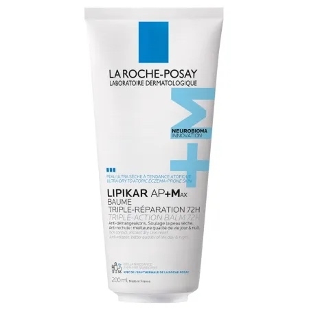 Balsam triplu reparator Lipikar Baume AP+Max, 200 ml, La Roche-Posay Balsam triplu reparator Lipikar Baume AP+Max, 200 ml, La Roche-Posay