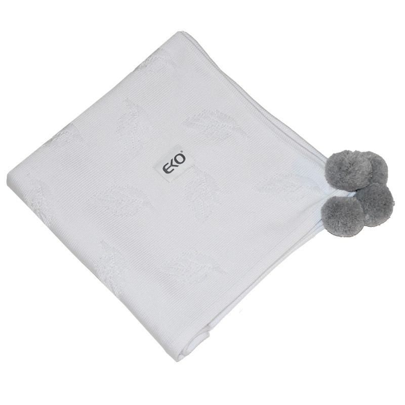 Paturica din Bambus, Eko, 80x80 cm, White Paturica din Bambus, Eko, 80x80 cm, White