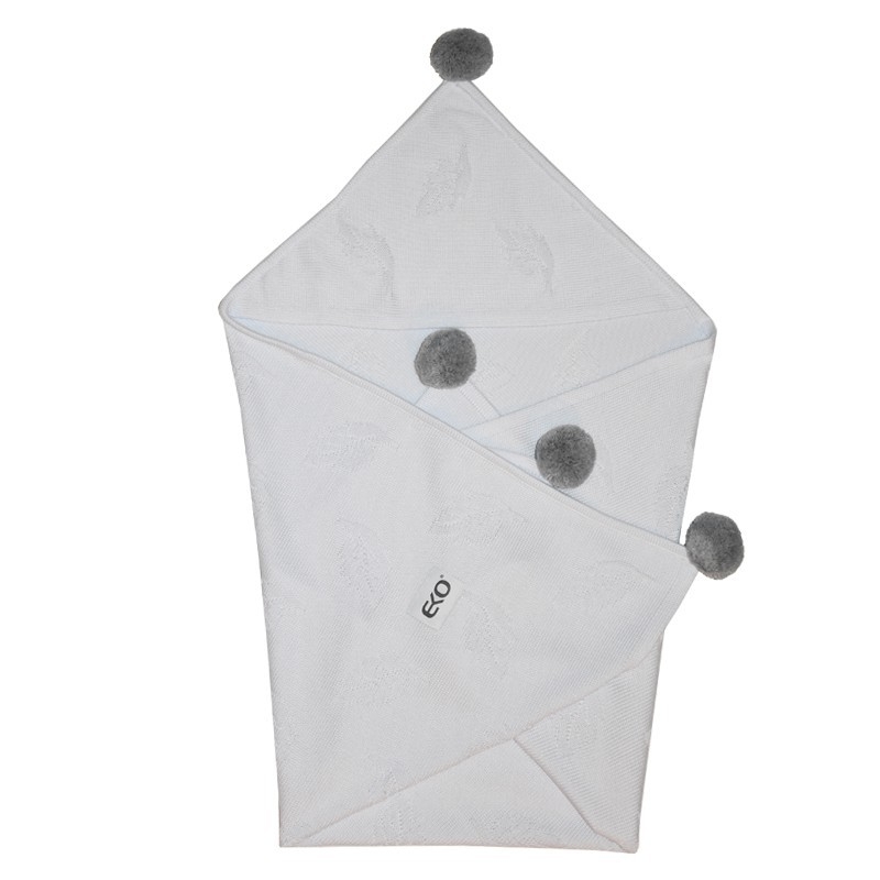 Paturica din Bambus, Eko, 80x80 cm, White Paturica din Bambus, Eko, 80x80 cm, White