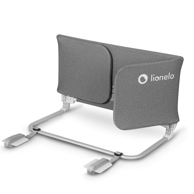 Bariera de protectie pentru pat, Lionelo, Lora XL, Pliabila, Sistem de blocare StandSafe, Geanta de transport inclusa, 150x46 cm, Conform cu BS 7972:2001+A1:2009, Gri Bariera de protectie pentru pat, Lionelo, Lora XL, Pliabila, Sistem de blocare StandSafe, Geanta de transport inclusa, 150x46 cm, Conform cu BS 7972:2001+A1:2009, Gri
