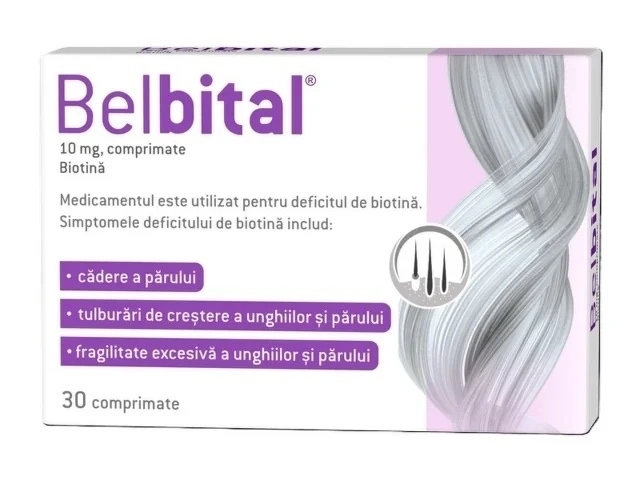 Belbital, 10 mg, 30 comprimate, Zdrovit