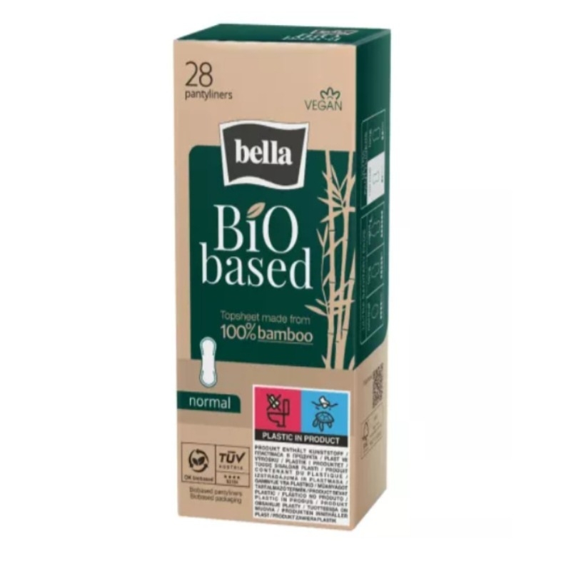 Bio Based Normal absorbante zilnice, 28 bucati, Bella Bio Based Normal absorbante zilnice, 28 bucati, Bella