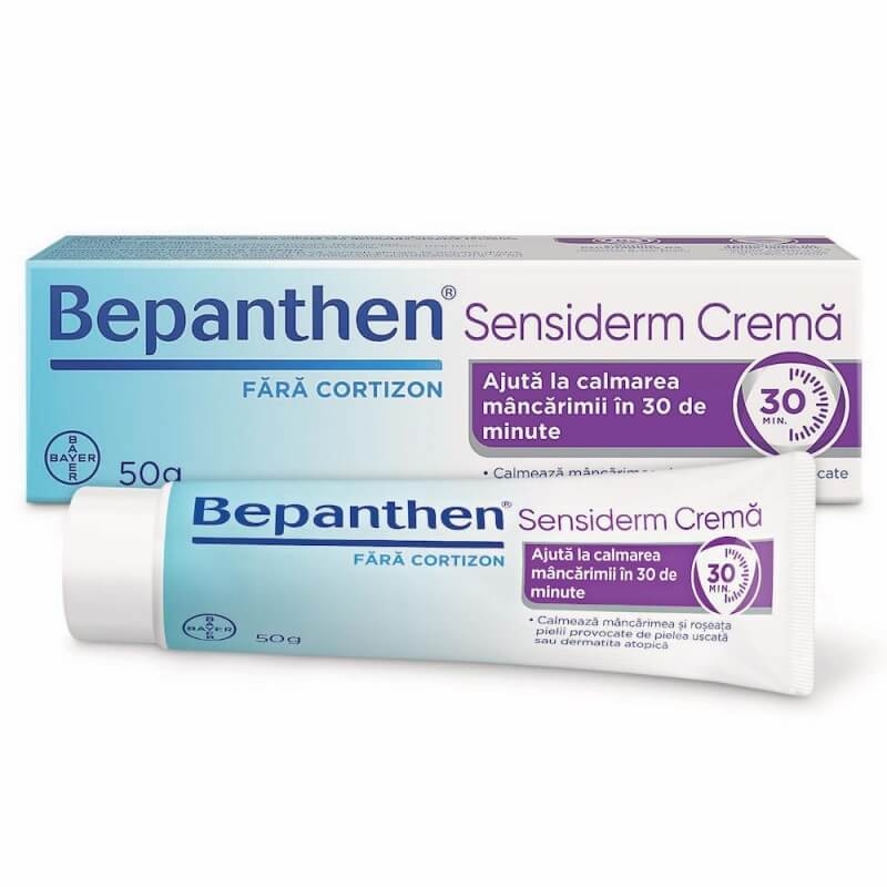 Bepanthen Sensiderm crema, 20 g, Bayer Bepanthen Sensiderm crema, 20 g, Bayer