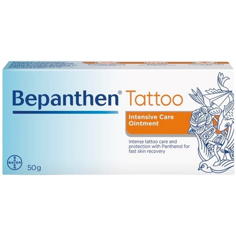 Unguent pentru ingrijirea tatuajelor Bepanthen Tattoo, 50 g, Bayer Unguent pentru ingrijirea tatuajelor Bepanthen Tattoo, 50 g, Bayer