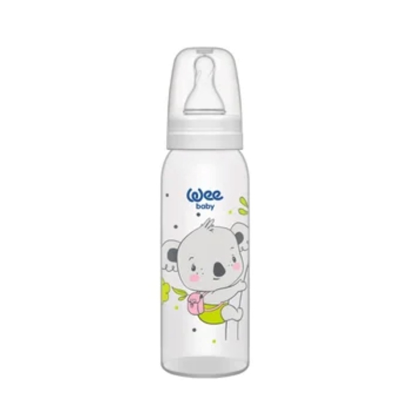 Biberon cu tetina rotunda, 250ml, Wee Baby Biberon cu tetina rotunda, 250ml, Wee Baby