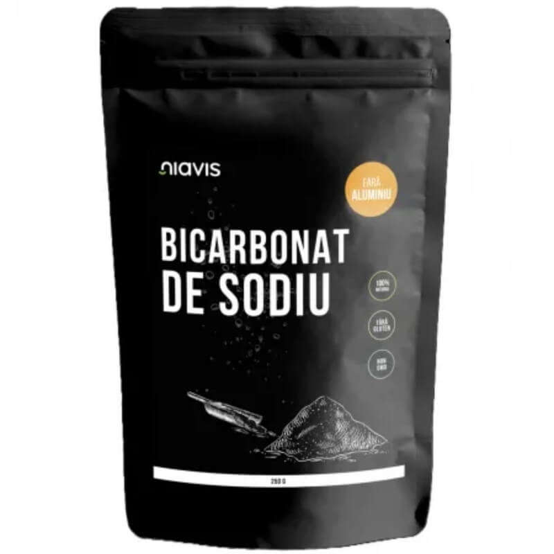Bicarbonat de sodiu, 250 g, Niavis Bicarbonat de sodiu, 250 g, Niavis