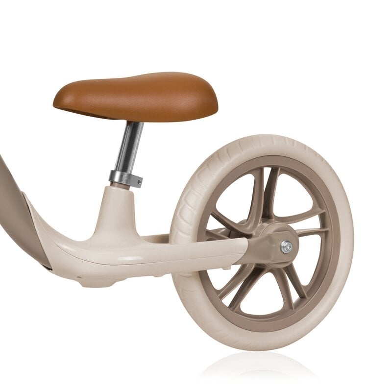Bicicleta fara pedale, Lionelo, Alex Plus, Usoara, Cu ghidon si sa reglabile, Include cos depozitare si sonerie, Din otel, Cu roti din spuma EVA, 12 inch, Beige Sand Bicicleta fara pedale, Lionelo, Alex Plus, Usoara, Cu ghidon si sa reglabile, Include cos depozitare si sonerie, Din otel, Cu roti din spuma EVA, 12 inch, Beige Sand
