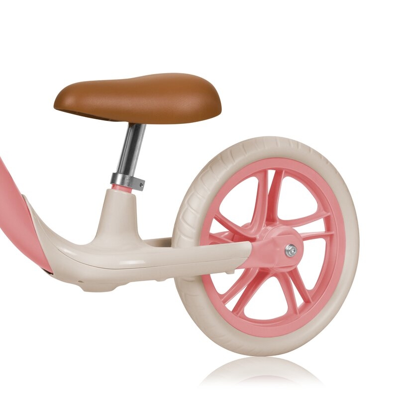 Bicicleta fara pedale, Lionelo, Alex Plus, Usoara, Cu ghidon si sa reglabile, Include cos depozitare si sonerie, Din otel, Cu roti din spuma EVA, 12 inch, Pink Rose Bicicleta fara pedale, Lionelo, Alex Plus, Usoara, Cu ghidon si sa reglabile, Include cos depozitare si sonerie, Din otel, Cu roti din spuma EVA, 12 inch, Pink Rose