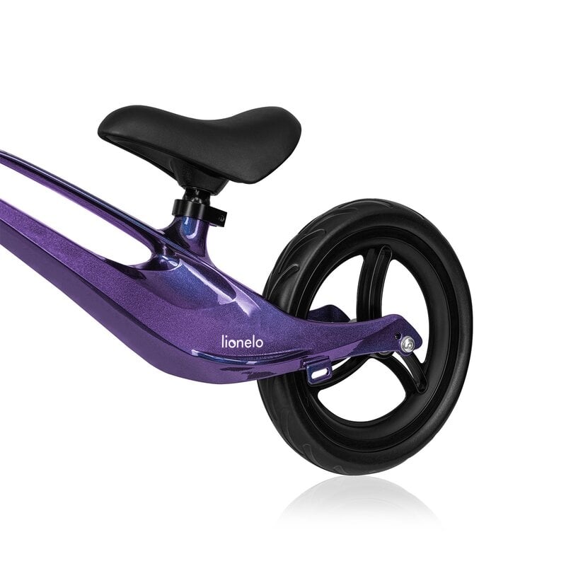 Bicicleta fara pedale, Lionelo, Bart, Usoara, Cu cadru din magneziu, Cu ghidon si sa reglabile, Greutate 3 Kg, 12 inch, Conform cu standardul european de securitate EN71, Purple Amethyst Bicicleta fara pedale, Lionelo, Bart, Usoara, Cu cadru din magneziu, Cu ghidon si sa reglabile, Greutate 3 Kg, 12 inch, Conform cu standardul european de securitate EN71, Purple Amethyst