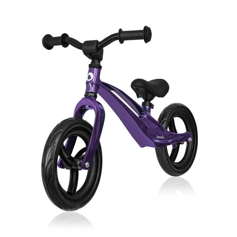Bicicleta fara pedale, Lionelo, Bart, Usoara, Cu cadru din magneziu, Cu ghidon si sa reglabile, Greutate 3 Kg, 12 inch, Conform cu standardul european de securitate EN71, Purple Amethyst Bicicleta fara pedale, Lionelo, Bart, Usoara, Cu cadru din magneziu, Cu ghidon si sa reglabile, Greutate 3 Kg, 12 inch, Conform cu standardul european de securitate EN71, Purple Amethyst