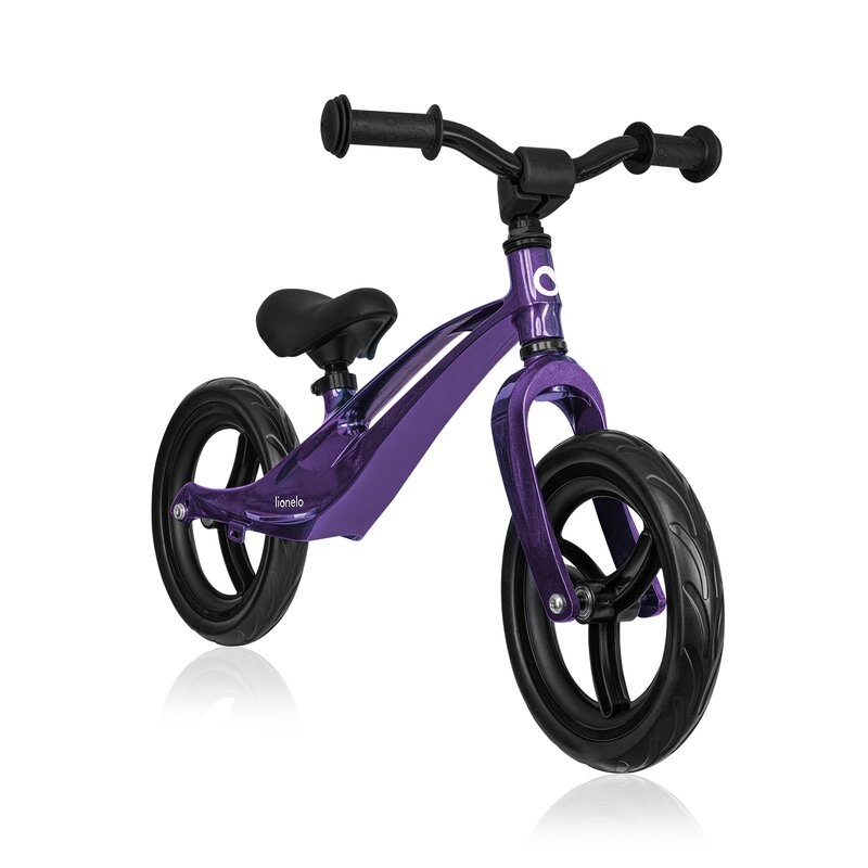 Bicicleta fara pedale, Lionelo, Bart, Usoara, Cu cadru din magneziu, Cu ghidon si sa reglabile, Greutate 3 Kg, 12 inch, Conform cu standardul european de securitate EN71, Purple Amethyst Bicicleta fara pedale, Lionelo, Bart, Usoara, Cu cadru din magneziu, Cu ghidon si sa reglabile, Greutate 3 Kg, 12 inch, Conform cu standardul european de securitate EN71, Purple Amethyst