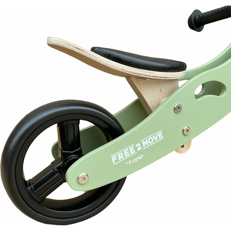 Bicicleta/tricicleta fara pedale din lemn, 2 in 1, Functie de bicicleta echilibru, Scaun reglabil, Roti ajustabile, Manere antiderapante, Varsta 1-3 ani, Free2Move, Mint Bicicleta/tricicleta fara pedale din lemn, 2 in 1, Functie de bicicleta echilibru, Scaun reglabil, Roti ajustabile, Manere antiderapante, Varsta 1-3 ani, Free2Move, Mint