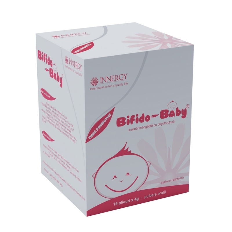 Bifido Baby, 15 plicuri, Innergy Bifido Baby, 15 plicuri, Innergy