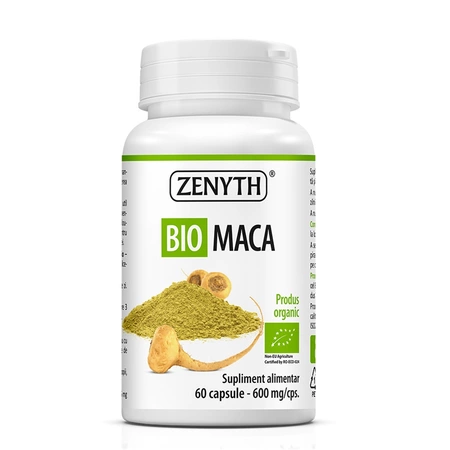 Bio Maca 600 mg, 60 capsule, Zenyth Bio Maca 600 mg, 60 capsule, Zenyth