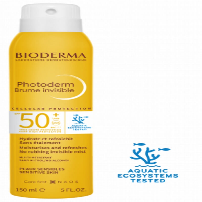 Spray invizibil cu SPF50+ Photoderm Brume, 150 ml, Bioderma Spray invizibil cu SPF50+ Photoderm Brume, 150 ml, Bioderma