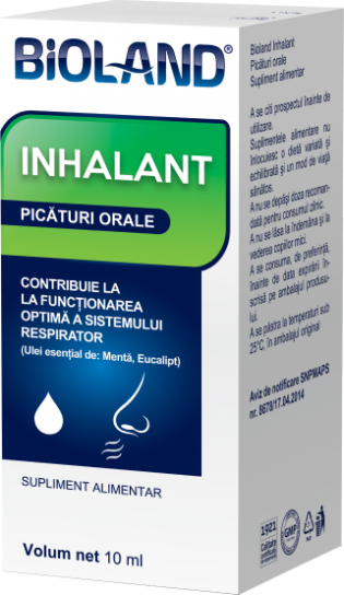 Bioland - Inhalant picaturi orale 10ml Bioland - Inhalant picaturi orale 10ml