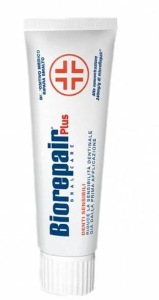 Pasta pentru dinti sensibili Plus, 75 ml, Biorepair
