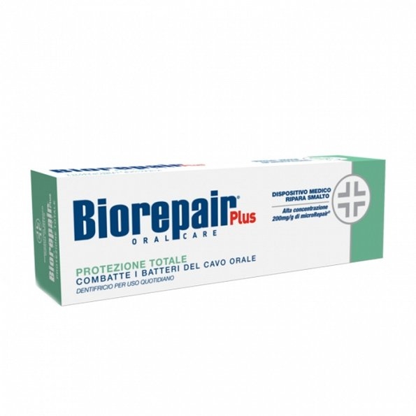Pasta de dinti Plus protectie totala, 75 ml, Biorepair Pasta de dinti Plus protectie totala, 75 ml, Biorepair