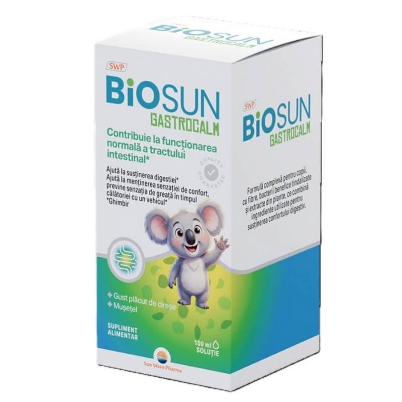 BioSun Gastrocalm solutie, 100 ml, Sun Wave Pharma