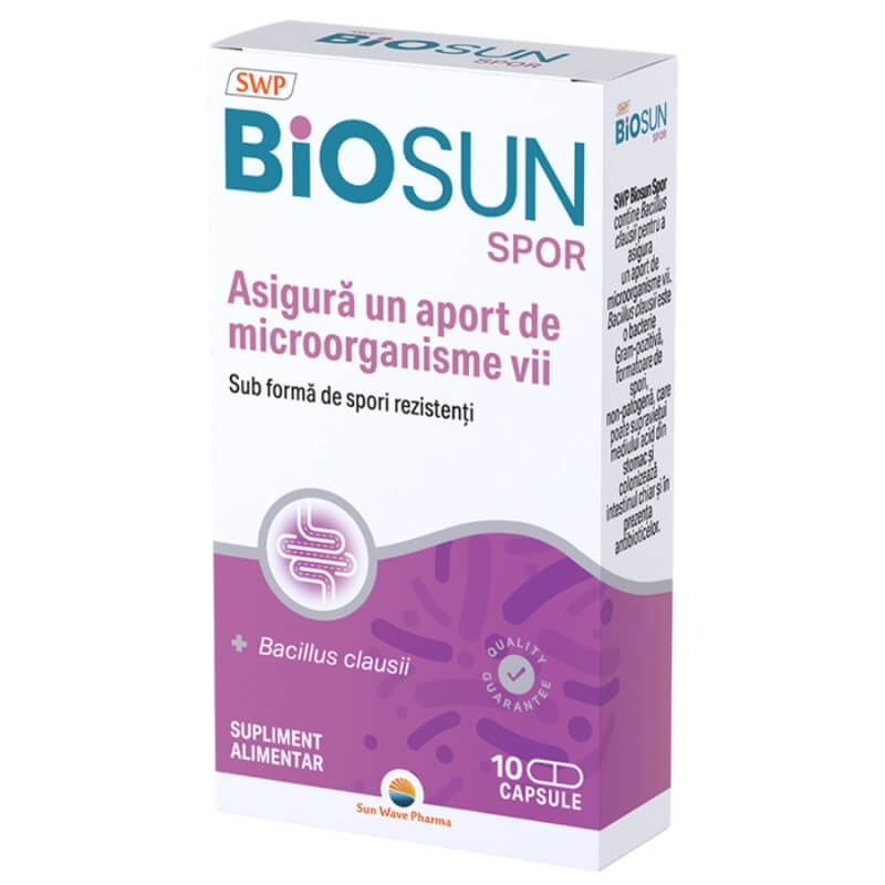 BioSun Spor, 10 capsule, Sun Wave Pharma