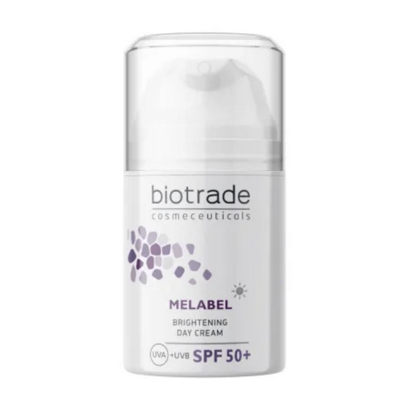 Crema depigmentanta de zi SPF 50+ Melabel Whitening, 50 ml, Biotrade Crema depigmentanta de zi SPF 50+ Melabel Whitening, 50 ml, Biotrade