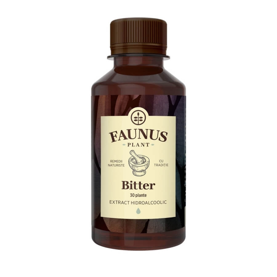 Bitter 30 plante, 200 ml, Faunus Plant Bitter 30 plante, 200 ml, Faunus Plant