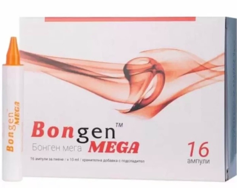 Bongen Mega, 16 fiole, Naturpharma Bongen Mega, 16 fiole, Naturpharma