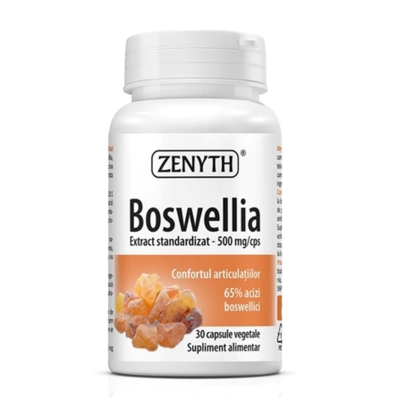 Boswelia 500 mg, 30 capsule, Zenyth Boswelia 500 mg, 30 capsule, Zenyth