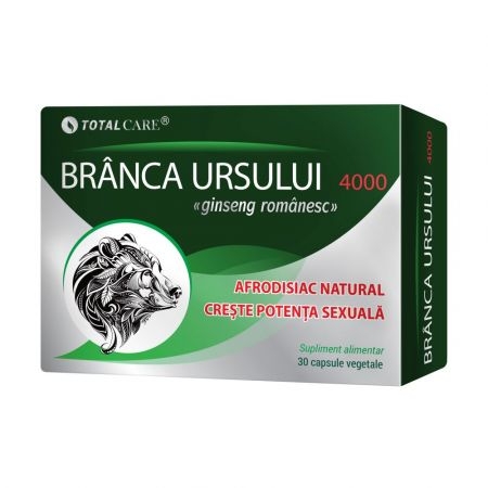 Branca Ursului 4000, 30 capsule, Cosmo Pharm Branca Ursului 4000, 30 capsule, Cosmo Pharm